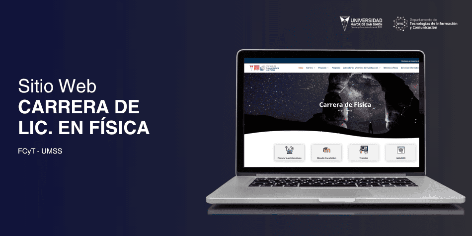 Web de la Carrera de Lic. en Física