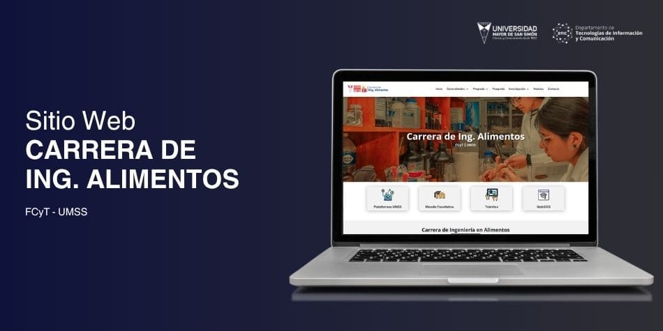 Web de la Carrera de Alimentos