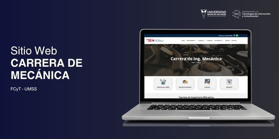 Web de la Carrera de Mecánica