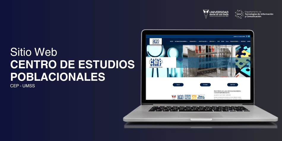 Web del Centro de Estudios Poblacionales (CEP)