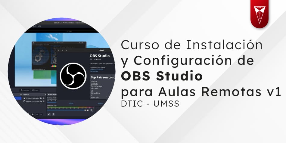 Curso de Instalación y Configuración de OBS Studio para Aulas Remotas