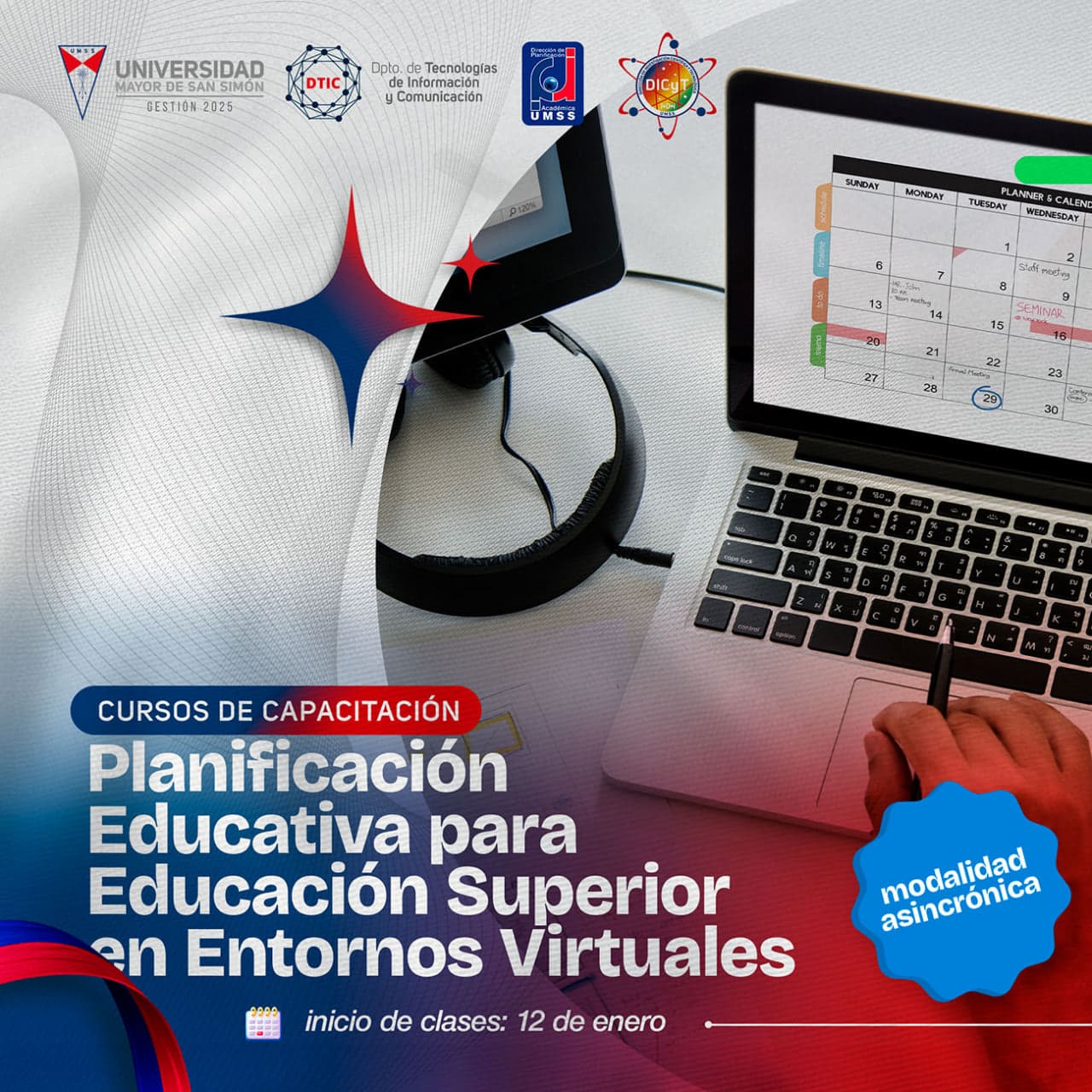 Curso de Planificación Educativa para Educación Superior en Entornos Virtuales – v1